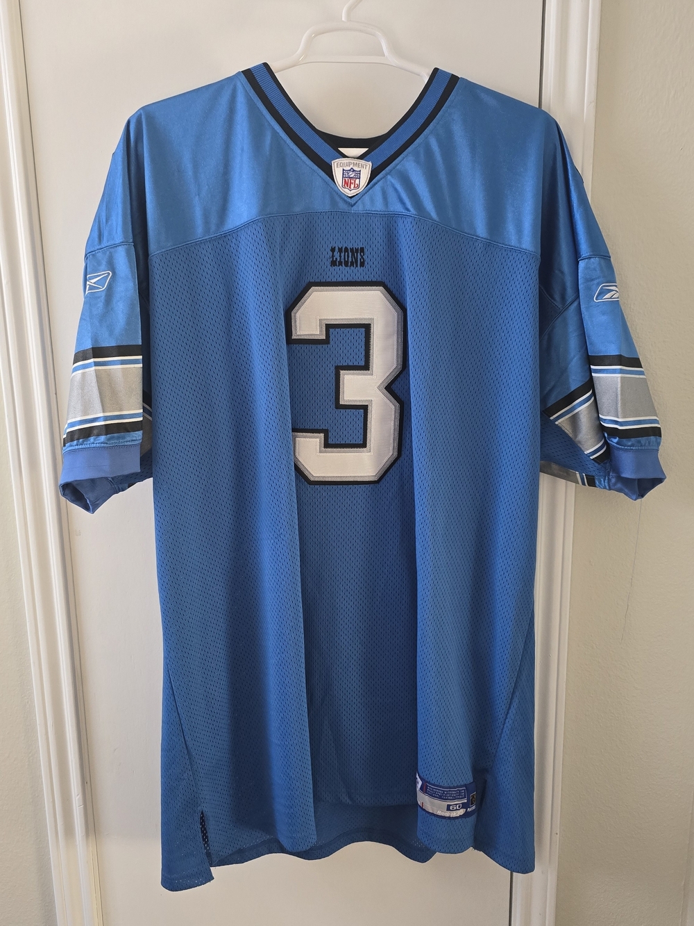 Reebok Joey Harrington Detroit Lions #3 Jersey